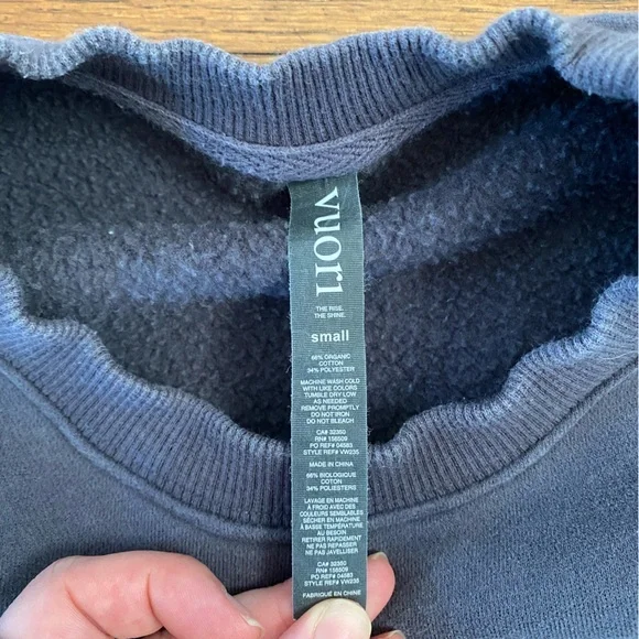 Vuori Grey Crewneck - Picture 3 of 5